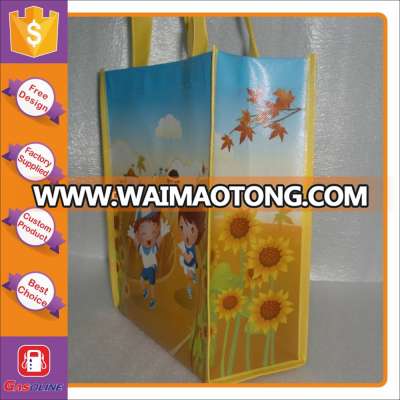 Handmade factory supplied eco recycle non woven bag with lamination