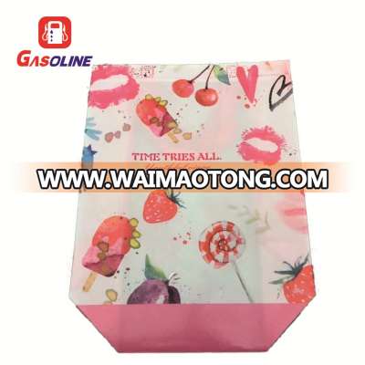 Reusable recyclable pp woven bag raw material with print