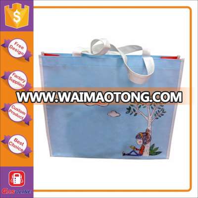 Antique style attractive pp non woven shopping bag with lamination