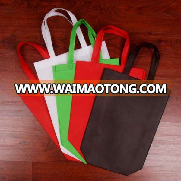 2018 new trend products nonwoven shopping bag/non woven t shirt bag with vest handle and cute prints popular in china